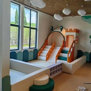 อุปกรณ์สนามเด็กเล่นในร่มหลายชั้นปราสาทซุกซนสำหรับเด็กสำหรับ2025ห้องเด็กหรือห้างสรรพสินค้า - Product Image 1