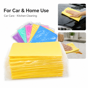 PVA Chamois Towel Individually Packed Soft Absorbent 43x32cm <b>Car</b> Wash Cloth - Product Image 4