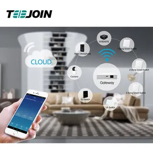 Smart Home Automation with Touch Screen Smart Home Switch Alexa Echo voice control