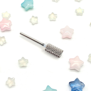 6.60mm Large Pink and White Carbide Nail <b>Drill</b> <b>Bit</b> Stable Efficient Electric Nail Accessories Salon Manicure Nail <b>Bit</b> - Product Image 6
