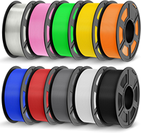 Filament PLA en soie écologique Premium Greentech 1,75 mm 1 kg pour imprimante 3D FDM/stylo 3D, bobine en plastique, plus de 30 couleurs