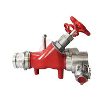Accessoires d'équipement de lutte contre l'incendie pour vérin de décharge divisé Storz haute pression DIN 14307/08 à 2 voies pour véranda