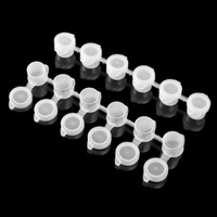 Pot acrylique vierge pour peintures, 30 pièces, Pot à bande de 3 ML sans peinture