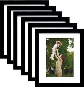 Cadres photo en bois MDF personnalisés, 4x6, 5x7, 6x8, 8x10, 11x14, 16x20, 24x36 pouces, A3, A4, A5, pour la décoration de la maison - Product Image 1