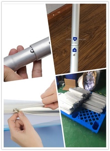 Cong Căng Thẳng Vải Nhôm Ống Triển Lãm Gian Hàng Backdrop Phương Tiện Truyền Thông Tường Hiển Thị Đứng - Product Image 4