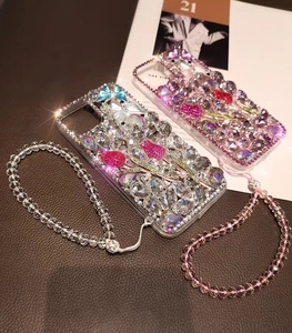 Nueva <span class=keywords><strong>funda</strong></span> de lujo para teléfono móvil con diamantes para Samsung J4 J6 <span class=keywords><strong>J7</strong></span> <span class=keywords><strong>Prime</strong></span> J8 ON7 C8 M10 M23 M30S M33 M52 M53 F22 F62 - Product Image 6