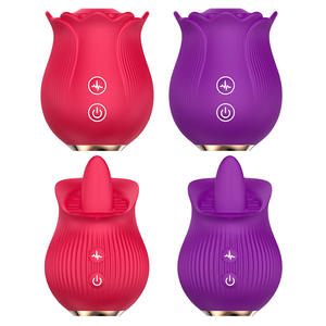 Vibratore giocattolo del sesso rosa per donna stimolatore clitorideo ventosa capezzolo succhiare vibratore rosa - Product Image 1