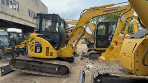 Mini pelle Komatsu pc 55 d'occasion de 5 tonnes avec qualité d'origine - Product Image 5