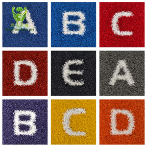 Gazon artificiel coloré écologique de 25 mm, <span class=keywords><strong>tapis</strong></span> arc-en-ciel pour l'école, le sport, la maternelle, la cour de jeux - Product Image 3