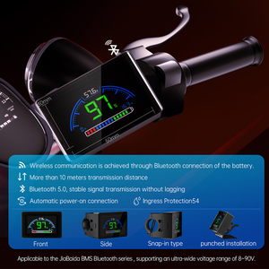 Jiabaida BT hiển thị không dây LCD cho xe điện màn hình jbd thông minh quản lý pin hệ thống - Product Image 5