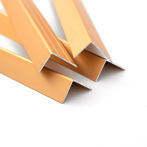 Nhà Máy Bán Hàng Trực Tiếp Với Chất Lượng Tuyệt Vời, Matte Màu Đen Right Angle Gạch Trim Nhôm Hồ Sơ Gạch Khớp - Product Image 6