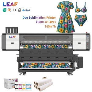 Lá nhà máy giá Lớn định dạng 1.8m i3200 4 đầu truyền nhiệt in thăng hoa máy in cho T-Shirt và thể thao - Product Image 1