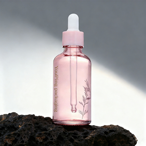 Flacon compte-gouttes en verre rose vif écologique 120 ml pour teinture, essence, <span class=keywords><strong>liquide</strong></span> – Format voyage, design portable - Product Image 4