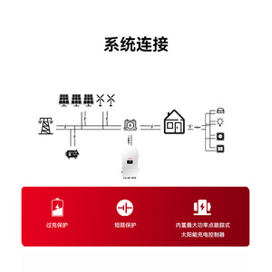 อินเวอร์เตอร์พลังงานแสงอาทิตย์แบบไฮบริด Demuda 30kw 40kw 50kw สามเฟส สองเอาต์พุต สำหรับใช้ในบ้าน พร้อมระบบเก็บพลังงานแสงอาทิตย์และแบตเตอรี่ - Product Image 5