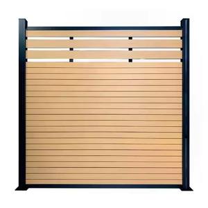 Panel de Cerca Decorativo Anti-UV, Impermeable, de WPC, para Jardín y Patio, de Madera y Plástico Compuesto - Product Image 2