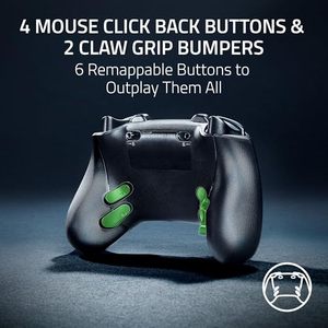 Control Inalámbrico para Juegos <span class=keywords><strong>Razer</strong></span> Wolverine V3 Pro para <span class=keywords><strong>Xbox</strong></span> Series X | S, <span class=keywords><strong>Xbox</strong></span> One, Windows PC - 6 Botones Reasignables RGB - Product Image 4