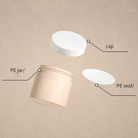 Pot en Plastique Mat Personnalisé PEHD Vide Blanc avec Couvercles pour Complément Alimentaire et Poudre Protéinée, Formats 1000g, 500g, 250g, 200g, 120g, 120ml, 10oz