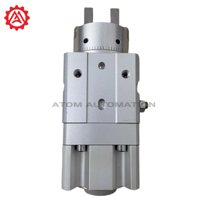 Pince rotative pneumatique en alliage d'aluminium de la série SMC MRHQ20D-180S-N MRHQ pour les systèmes d'assemblage automatisés rotatifs de préhension combinés - Product Image 1