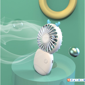 Ventilador de Mano Portátil Recargable por USB, Mini Ventilador Plegable de Bolsillo con Motor DC para Dormitorio y Escritorio, 6.ª Generación, Blanco, Rosa, Verde - Product Image 4