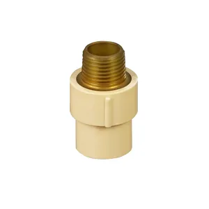 OEM Support Provide Free Samples Pvc Fittings Plumbing Pipe Brass Insert Cpvc Female Tee Pipe Fittings