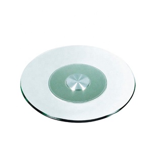 Organizador Giratorio de Vidrio Templado de 36 Pulgadas para Bodas, Plato Giratorio para Comedor con Bandeja Rotatoria - Product Image 1
