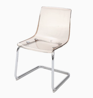 Chaise de salle à manger d'extérieur moderne, confortable et portable, en plastique, idéale pour les restaurants et les patios – Meilleure vente