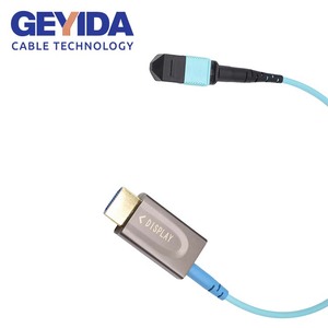 Cable de Fibra Óptica GEYIDA de Larga Distancia MPO-12 con Cubierta de PVC LSZH para Extensión de Señal 4K/8K en Aplicaciones de Telecomunicaciones/LAN Cableada - Product Image 3