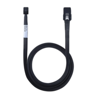 Cable interno de alta definición Mini SAS de ángulo recto SFF-8643 a SFF-8087 Tipo-C a Tipo-C, 100 ohmios, 6 Gb/s