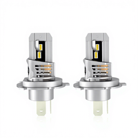 Phares LED à branchement direct série Q58 Luxfighter, faisceau simple/double H4 H13, ampoules de remplacement pour voiture à haute luminosité, 1 pièce (2 pièces/1 ensemble)