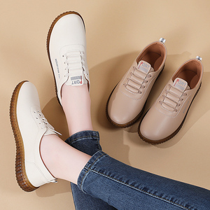Zapatos de Plataforma para Mujer para Todas las Temporadas - Zapatos Planos Antideslizantes con Suela Suave para Madres, Cómodos para Usar Durante Todo el Año - Product Image 5