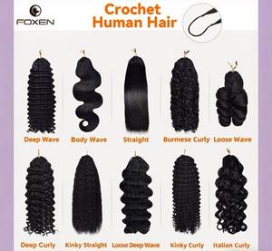 Fornecedor em Destaque Extensões de Cabelo Humano Brasileiro Virgem Cacheado Crochet com Volume Duplo Invisível - Product Image 4