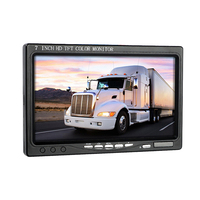 Produk baru pabrik layar Lcd Monitor mobil Van Camper Bus Tv Mobil 7 inci dengan antarmuka AV HD MI VGA untuk Forklift truk Bus