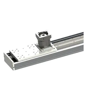 2000mm heavy duty linear guide rail positioning system gear rack pinion driven linear robot arm