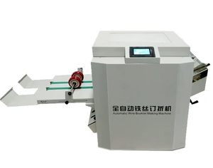 Thiết Kế Mới Giấy Tự Động Thư Mục Máy Dập Ghim Tập Sách Nhà Sản Xuất Máy Khâu Dây Máy Làm - Product Image 1