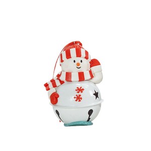 Adorno de campana de Navidad más vendido, colgante de Reno de 7,6 cm, campana de muñeco de nieve para decoración de árbol de Navidad - Product Image 5
