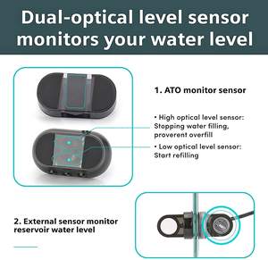 Hygger Mini système de remplissage automatique Intelligent avec support magnétique contrôleur ATO pompe à eau fournitures jusqu'à <span class=keywords><strong>60</strong></span> gallons <span class=keywords><strong>Aquarium</strong></span> - Product Image 6