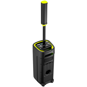 Grande <span class=keywords><strong>enceinte</strong></span> de fête portable haute puissance avec subwoofer, <span class=keywords><strong>colonne</strong></span> sonore sans fil et LED - Product Image 1