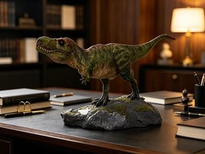 Estatua de Dinosaurio de Resina con Base de PVC, Escala 1:35, Modelo Animal Realista JE-086, Se Acepta Venta al por Mayor y al Detal - Product Image 2