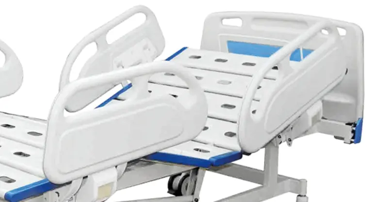 저렴한 가격 판매 이동식 조절 가능한 다기능 2 크랭크 환자용 수동 홈 수동 병원 침대
