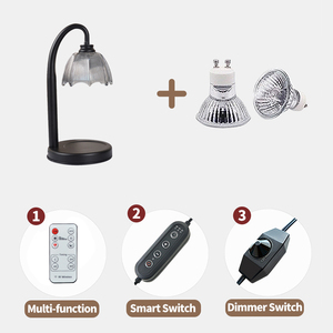 Trang Trại Phong Cách Thay Đổi Độ Sáng Hương Thơm Nến Sáp Bảng Đèn Của Mẹ Món Quà Ngày AC Powered Sắt Cơ Thể Tiết Kiệm Năng Lượng Ánh Sáng Với Bộ Đếm Thời Gian - Product Image 4