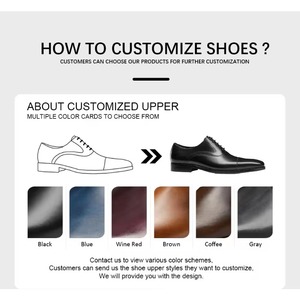 Chaussures décontractées en cuir blanc et noir pour hommes, chaussures de ville italiennes de luxe de haute qualité, logo personnalisé, chaussures habillées pour hommes - Product Image 5