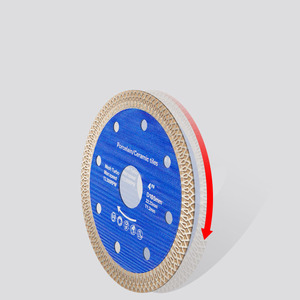 Lame de scie diamantée 115/125 mm pour carrelage en porcelaine et céramique, disque de coupe sec/humide, outils pour meuleuse d'angle - Product Image 4