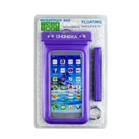 Pochette étanche universelle pour téléphone portable avec logo personnalisé Sac étanche en PVC pour étui de téléphone portable à des fins promotionnelles
