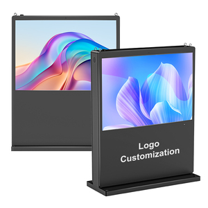 43 49 <strong>Large</strong> Wide Screen Totem Publicitario Advertising Floor Standing <strong>Digital</strong> Signage <strong>Display</strong> Screen Battery Powered Lcd <strong>Digital</strong> - Product Image 2