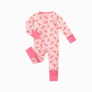 Miozing Çevre Dostu Hipoalerjenik Bebek Kıyafetleri Bambu Viskon Tulum CPC Sertifikalı Bebek Butiği Toptan ODM Bebek Tulumu - Product Image 3