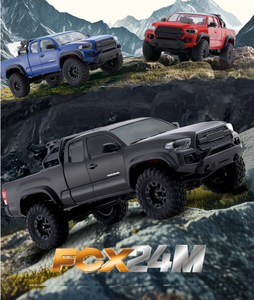 Camioneta Todoterreno RC 1/24 RTR 4x4 Eléctrica de Metal con Control Remoto, Camión de Simulación para Interiores y Exteriores, Modelo Coleccionable - Product Image 6