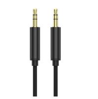 Câble audio AUX mâle-mâle 3,5 mm universel pour haut-parleur de voiture, téléphone, PC, diffusion en direct, casque
