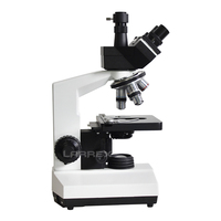 Professional 40X-1600X Halogen Illuminated Digital HD Optical Zoom Trinocular Microscope 45 Inclined Head Mechanical Stage for