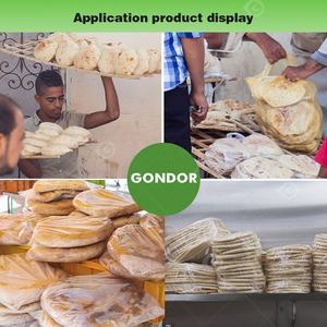 Shawarma arabe Complit Pocket Pita Bread Shape Automatique Dough Sheeter Roti Maker Machine Alpha au Canada - Product Image 6