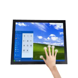 Top Selling Security Industrial Capacitive Touch Screen 19 Inch Open Frame Touch Monitor lcd open frame structure monitor